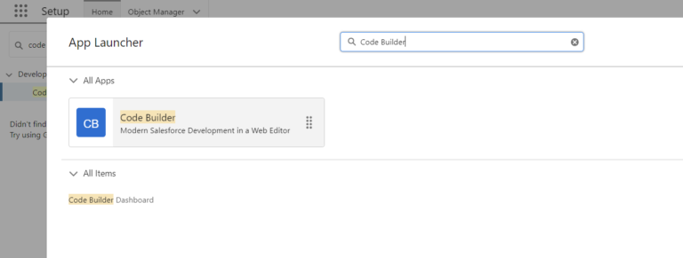 Code Builder - Setup - Step by Step activation guide - Force Walk ...