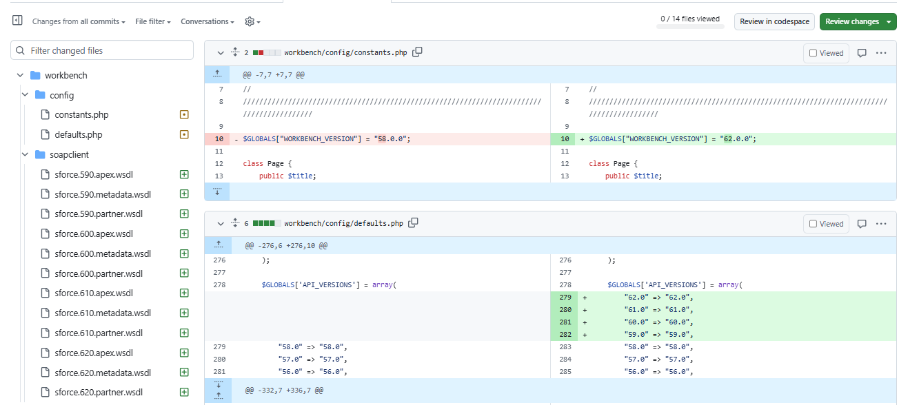 WINTER'25 - Salesforce API version selector in Workbench - Update of ...